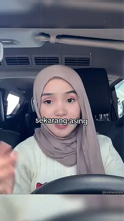 sekarang asing tanpa