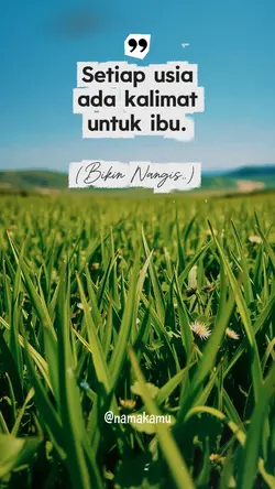 Setiap usia ada