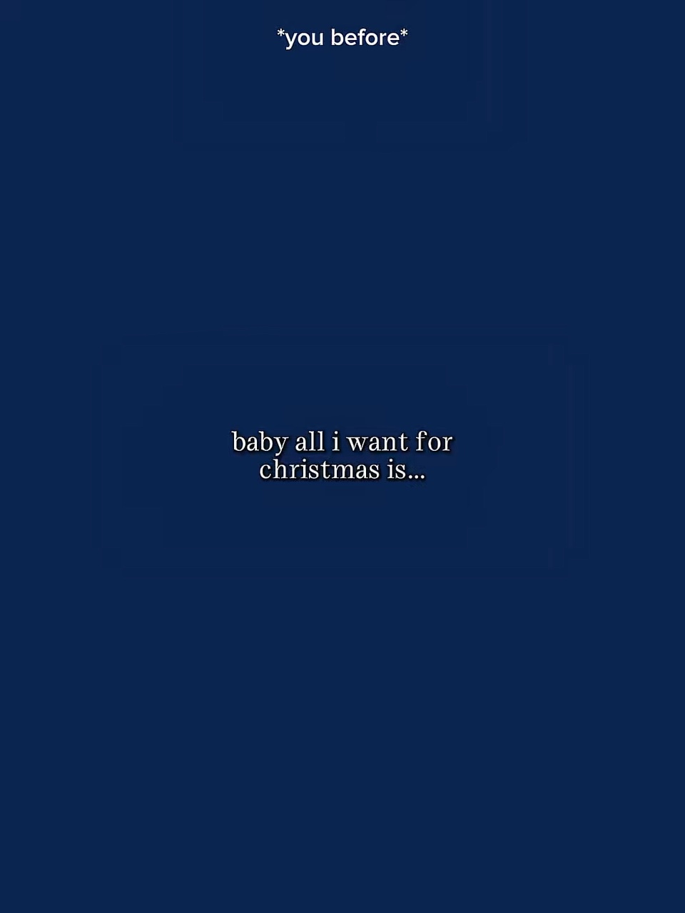 BabyAllIwantForXmas