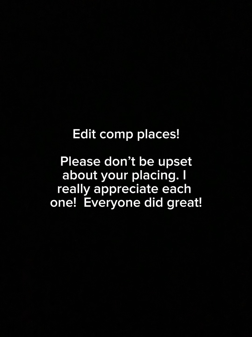 Edit comp places! 