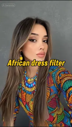 African dress filter