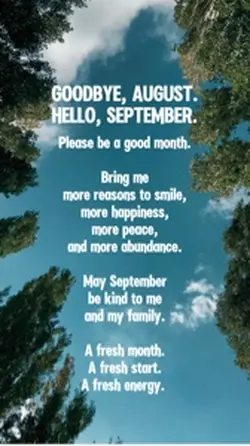 Hello September