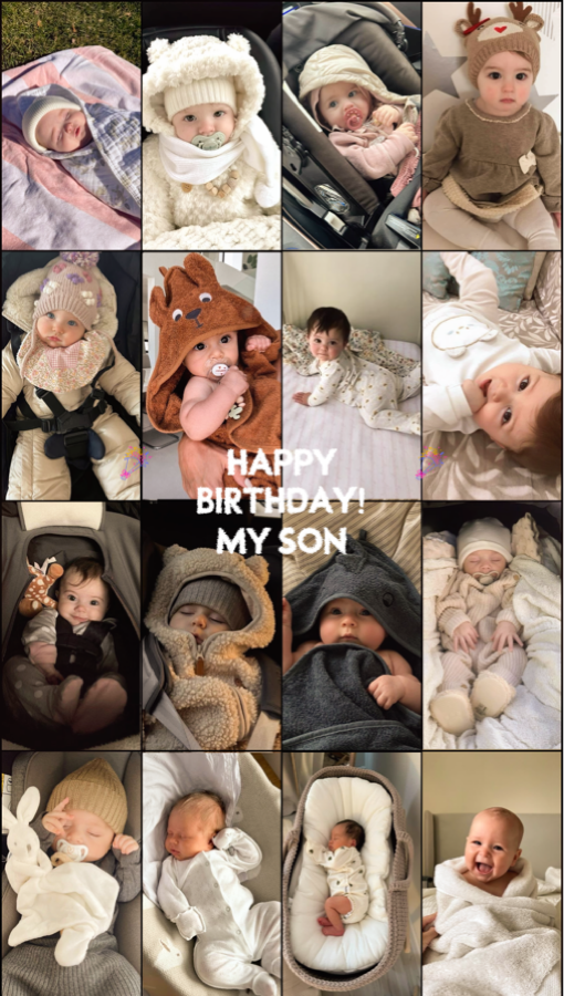 Feliz aniversário bebê