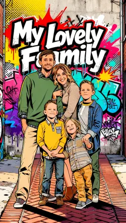 Family in Comic 
