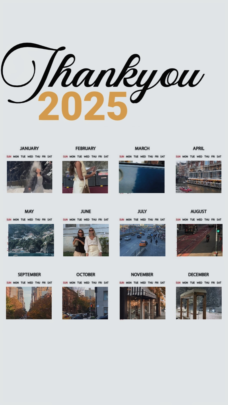 Resumen del calendario 2025