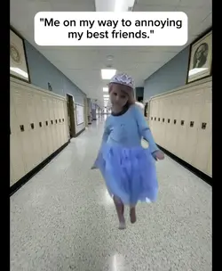 girl walking