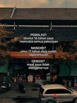 PEMALAS? diumur 16 