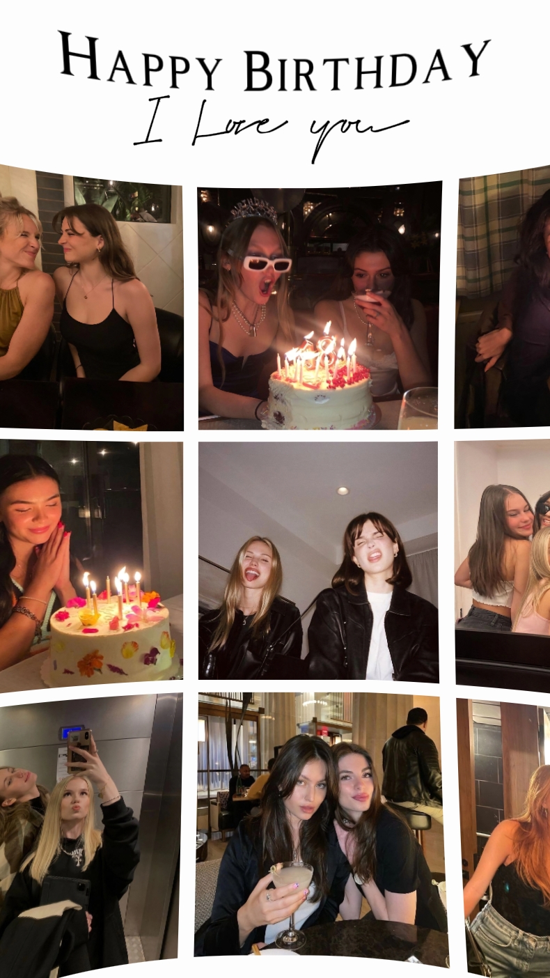Fille d'anniversaire