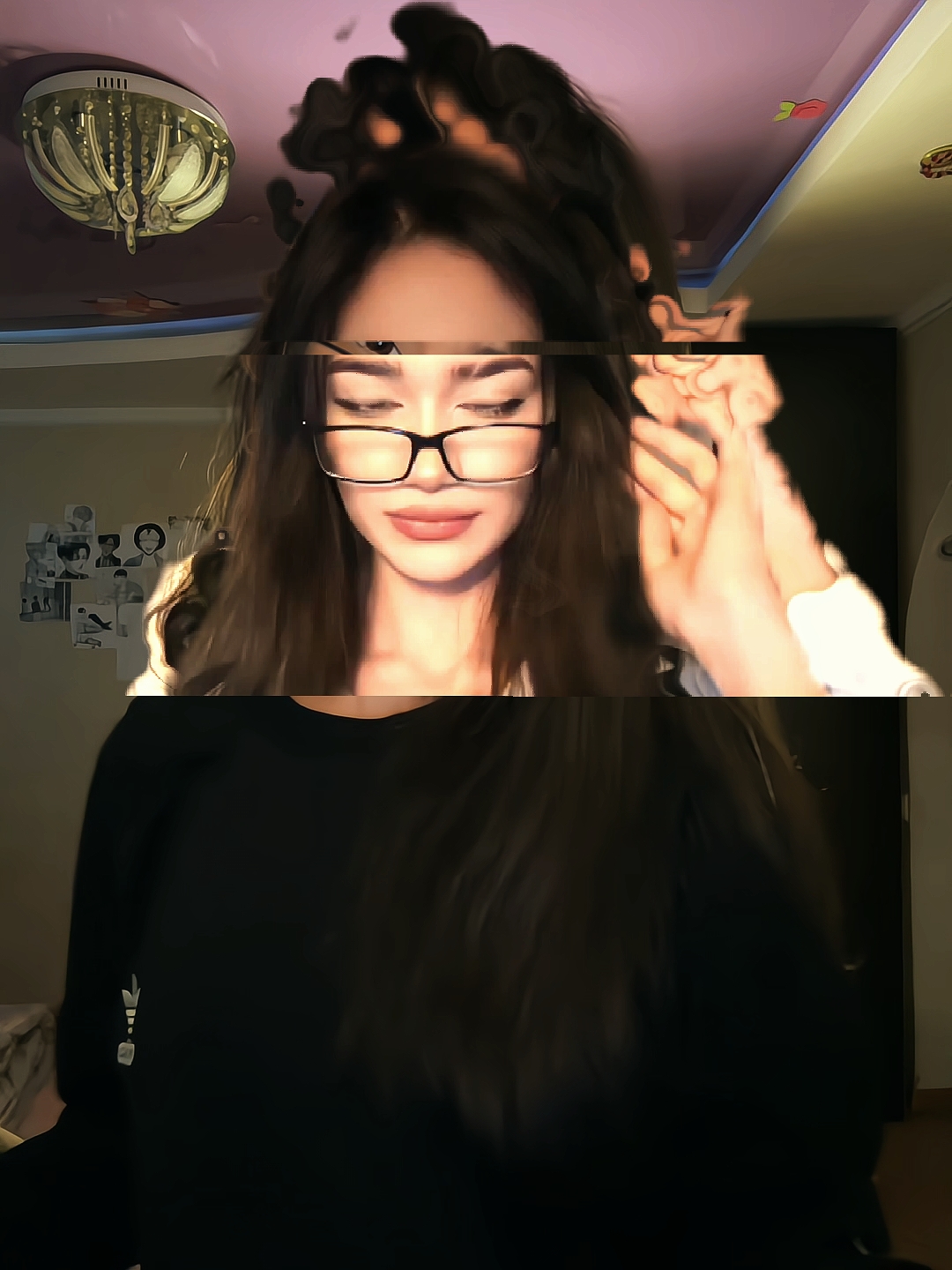 느린 줌 아웃 인 