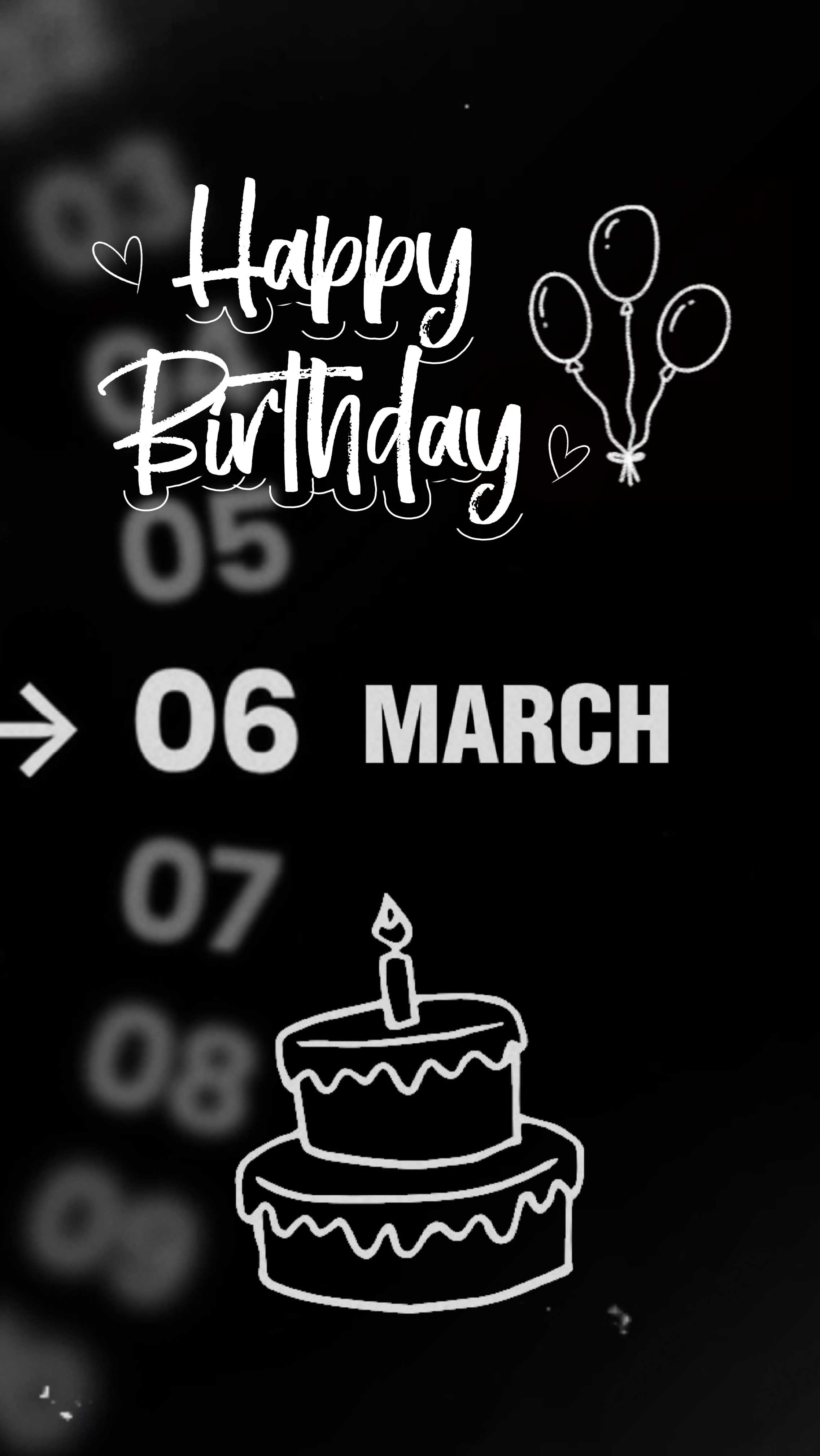 06 MART DOĞUM GÜNÜ