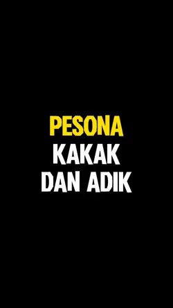 Pesona kakak adik