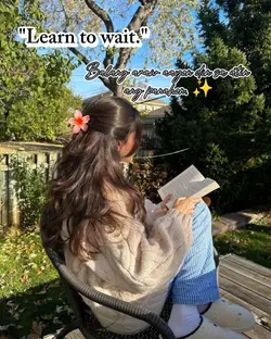Learn to wait