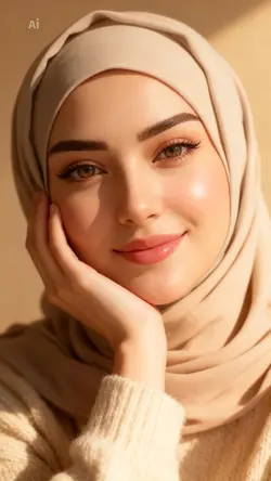AI hijab aesthetic