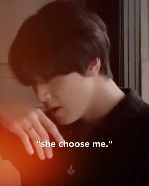 she choose me