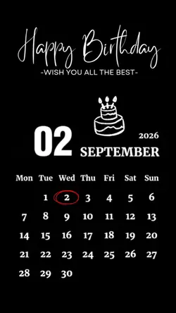 Birthday 02September