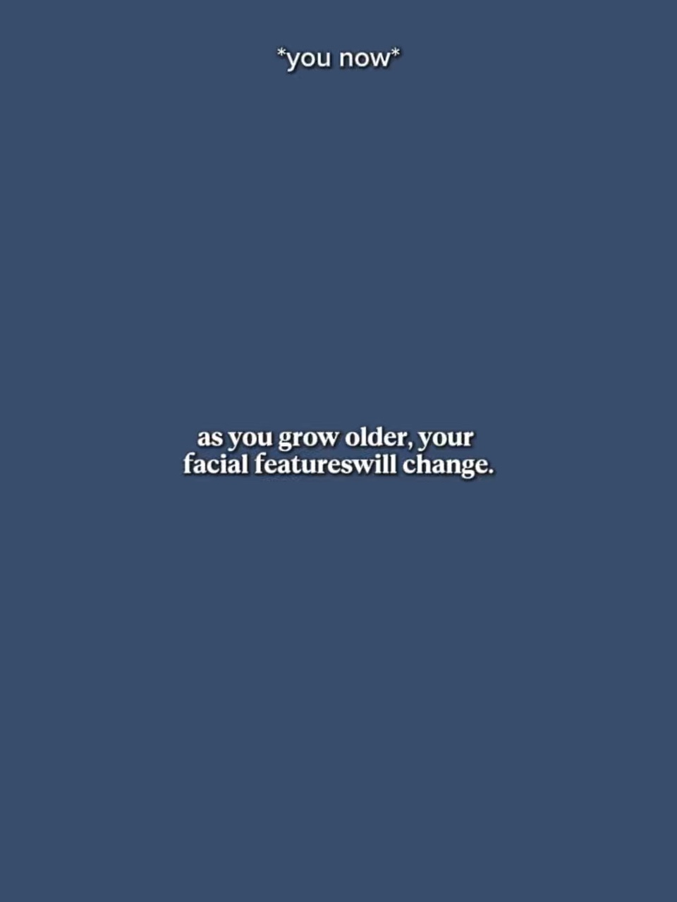 As You Grow Older