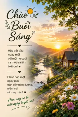 Chào buổi sáng