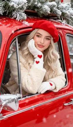 COZY CAR XMAS AI 🍂