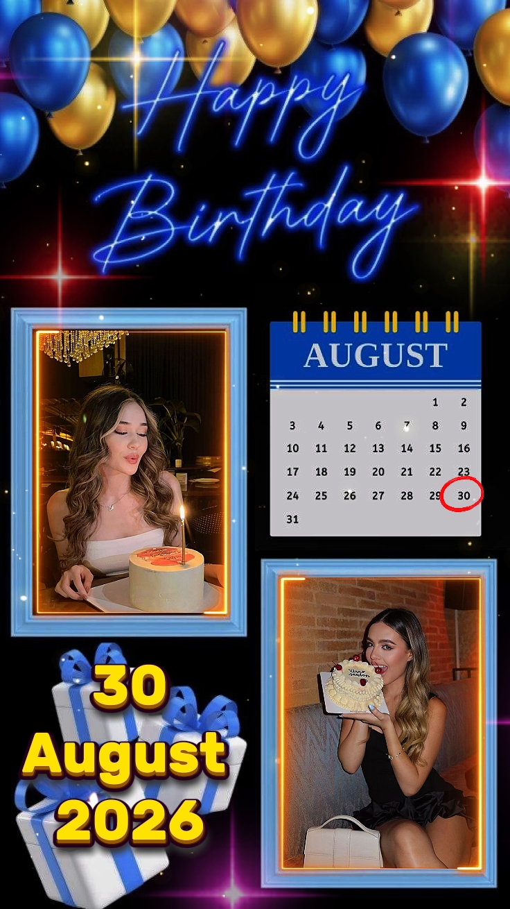 HBD 30 August 2026