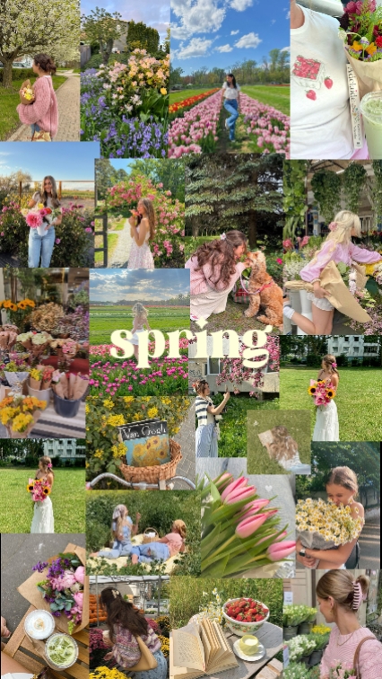  FRÜHLINGS-COLLAGE