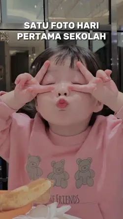 hari pertama sekolah