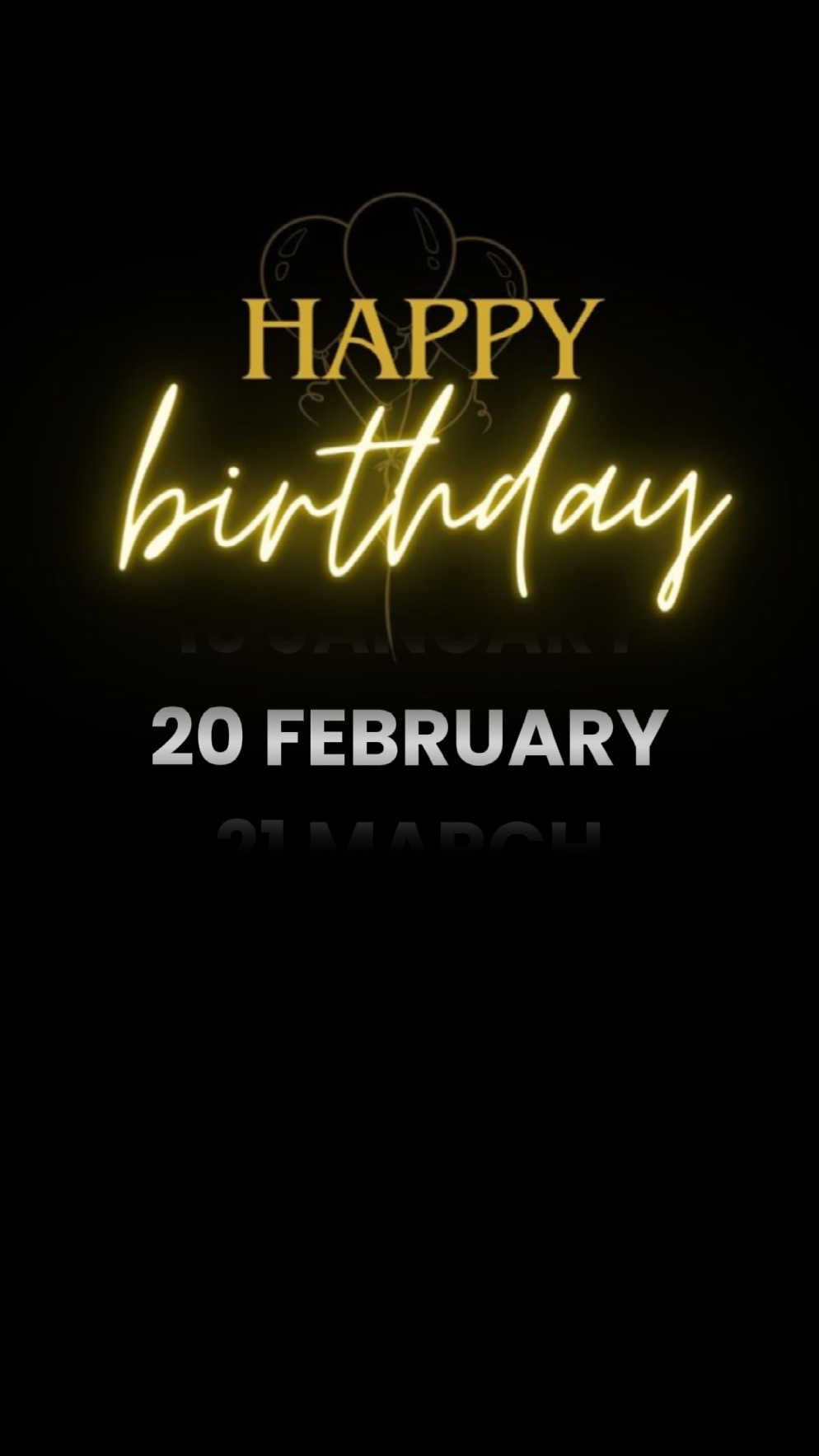 Aniversário 20 de fevereiro
