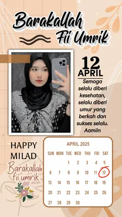 12 APRIL MILAD