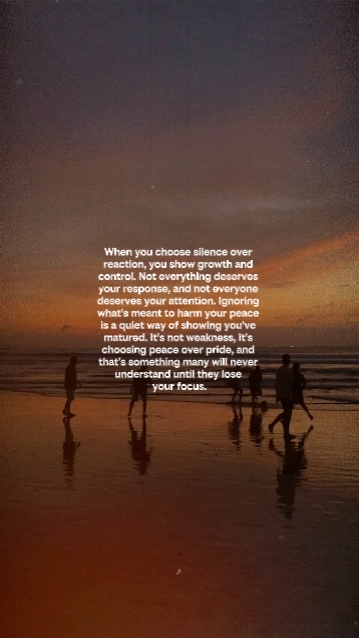 when you choose 