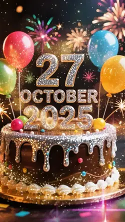 Birthday 27 oct 2025