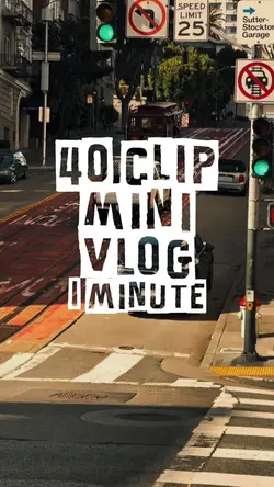 1 minute vlog