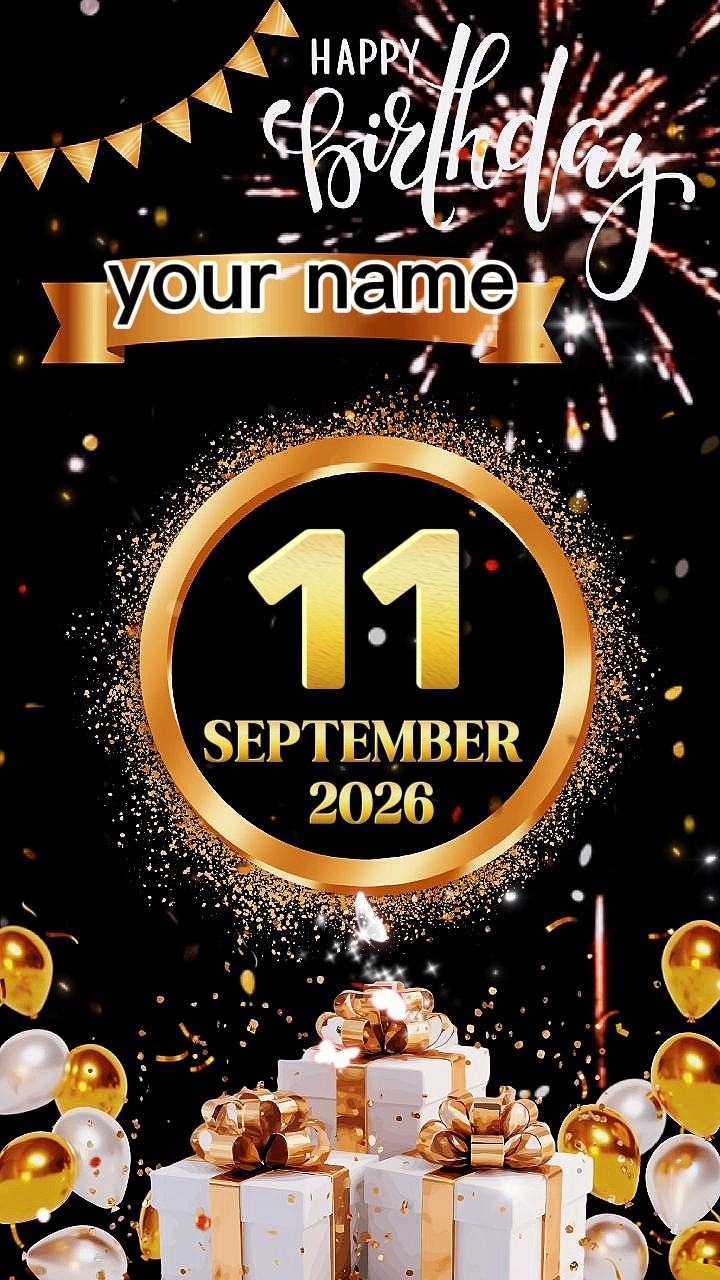 HBD 11 September2026