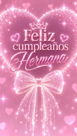 Feliz cumple hermana