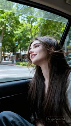 Ghép ảnh ngồi oto