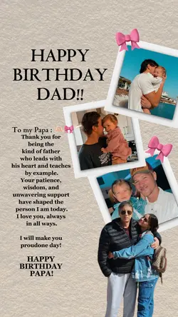 Happy Birthday Papa