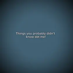 Fun facts!