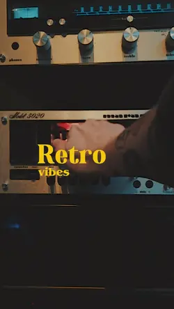 Retro vintage