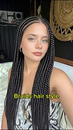 Braids hair style