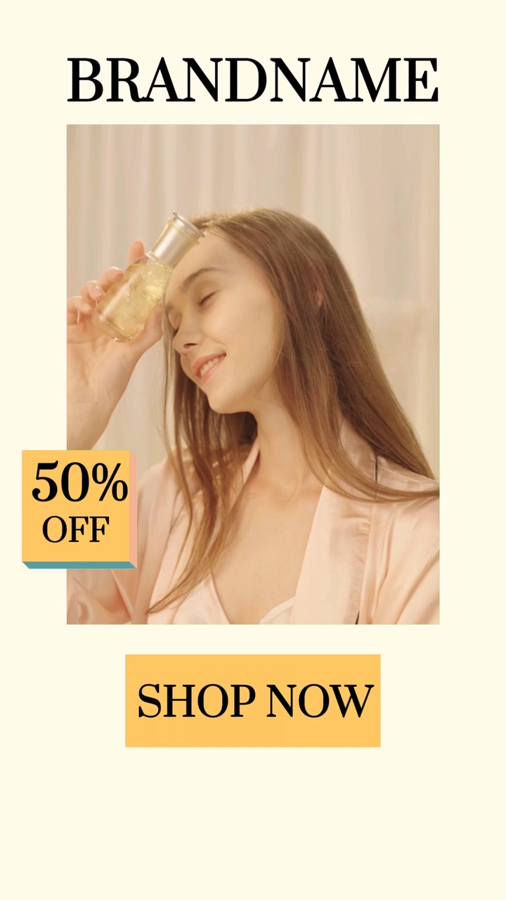 Beauty Product Display C2B- Minimalist Elegant Style- Black Friday