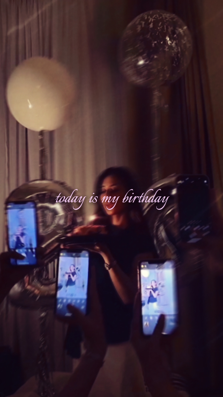 today is my birthday
