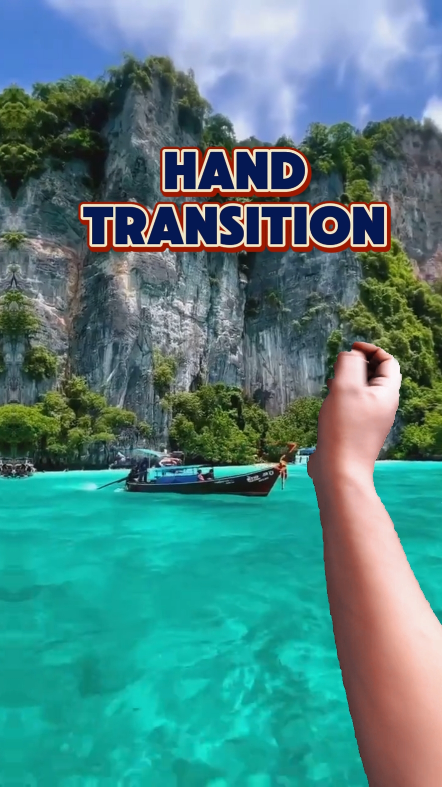 Transición de la mano