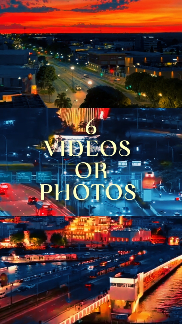 6 VIDEOS OR PHOTOS 