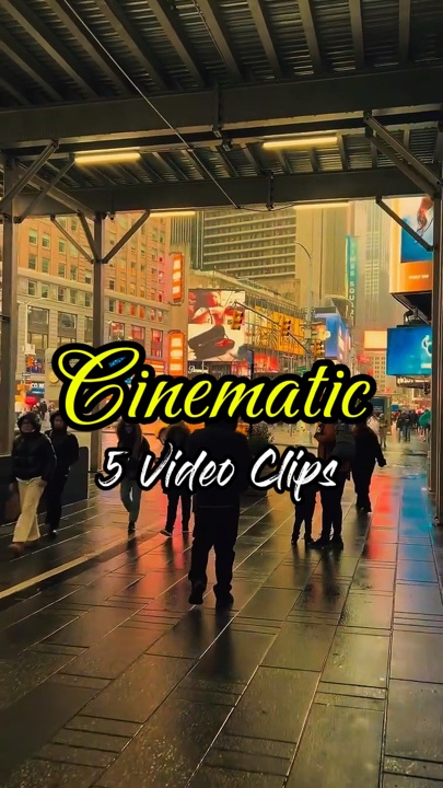 5 Clips Cinemáticos 