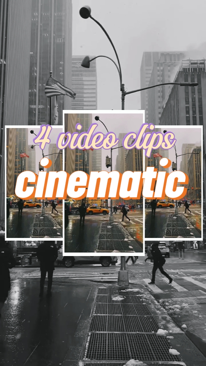 4 clips cinematic