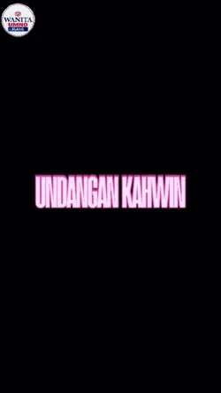 UNDANGAN KAHWIN