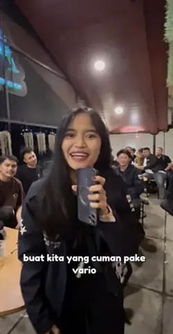 cuman pake vario