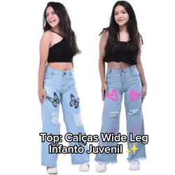 Calças Wide Leg