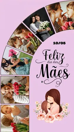 Feliz dia das mães