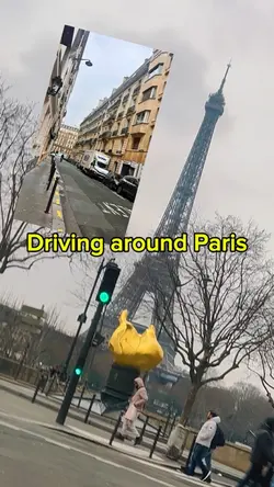 Driving around Paris