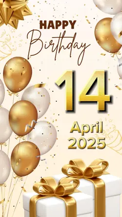 birthday 14 April 