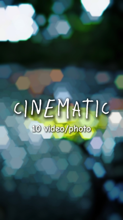 10 video cinematic 